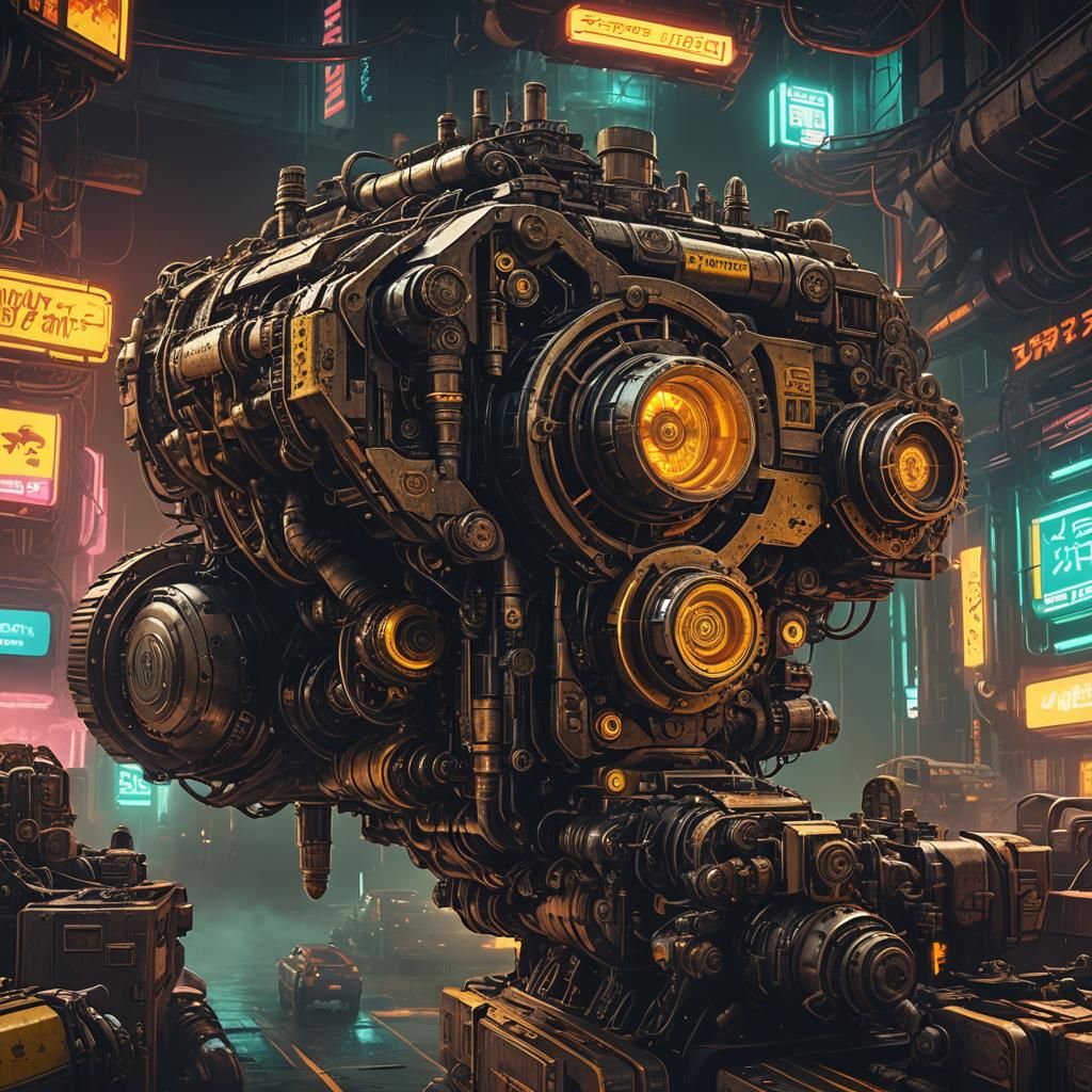 Blade Runner steampunk engine cyberpunk 2099 blade runner 20...