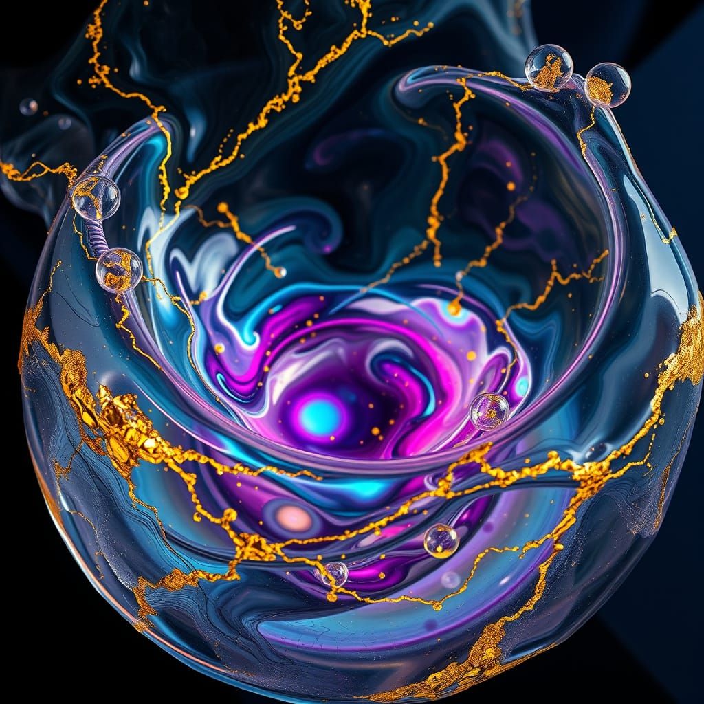 Cosmic Quantum Energy Flow in Epoxy Resin