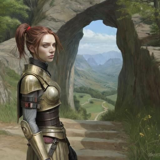 Stoic Spartan Warrior Image Generated by AI