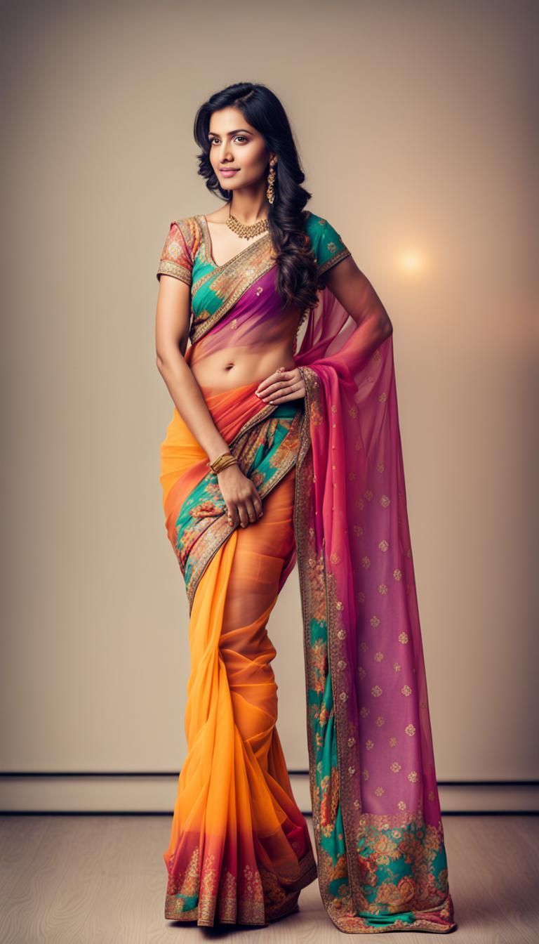 Saree model