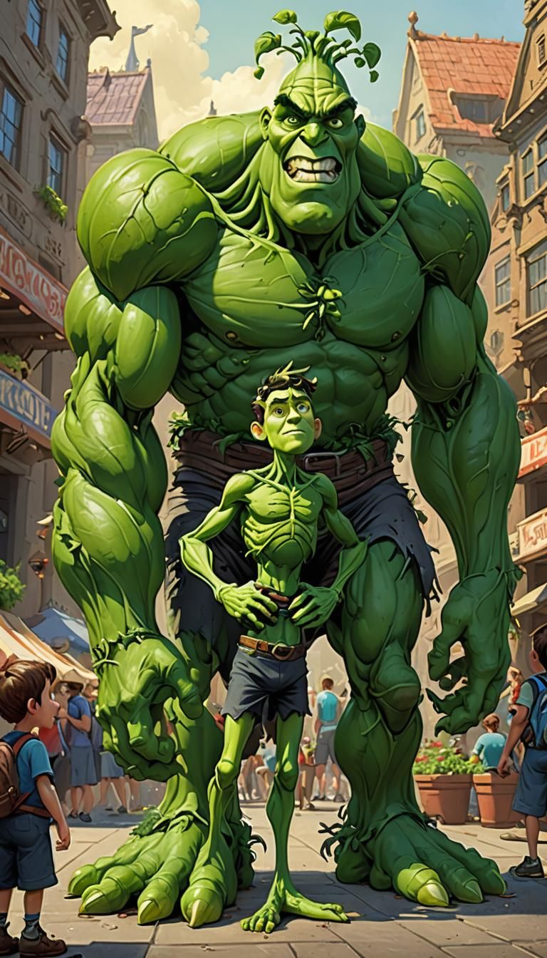 Up in the valley of The Jolly Green Giant lives a guy they call the Little Green Sprout