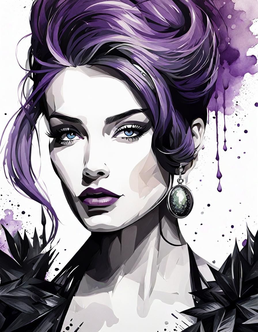 Selective Colour Portrait