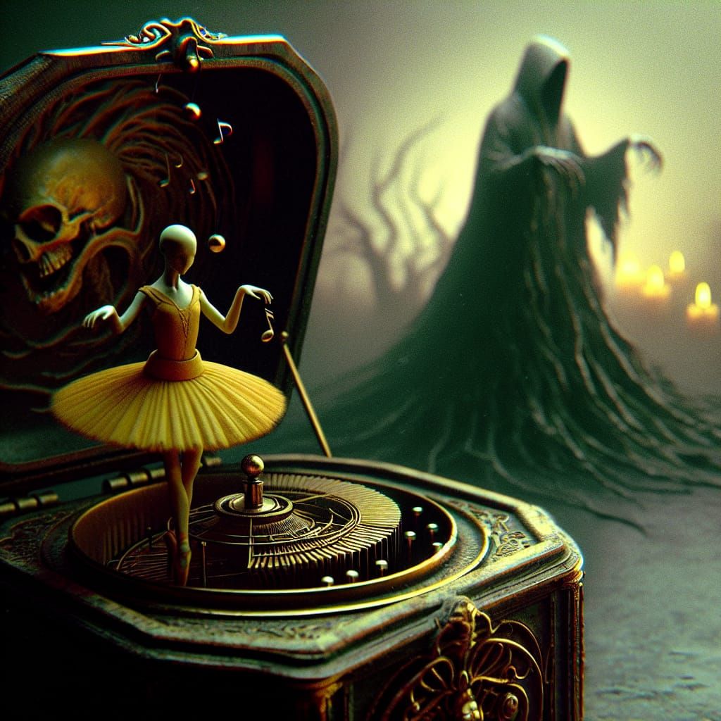 Haunting Lovecraftian Music Box with Cassilda's Song
