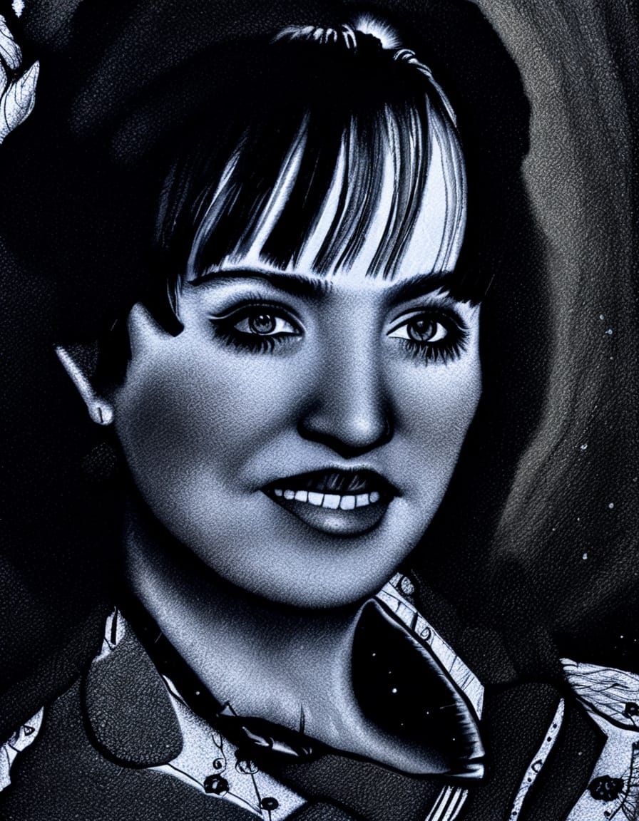 Charcoal Masterpiece of Textured Surfaces