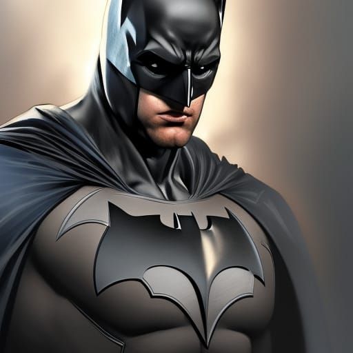 Hyperdetailed Batman Portrait in Unreal Engine 5