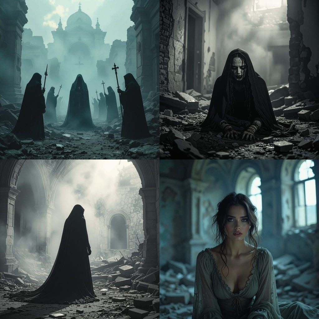 Horror Devotion Menace Beauty Wrapped in Ruin