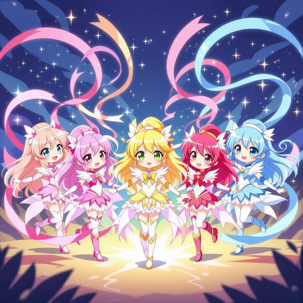 Magical Girls in Dynamic Transformation