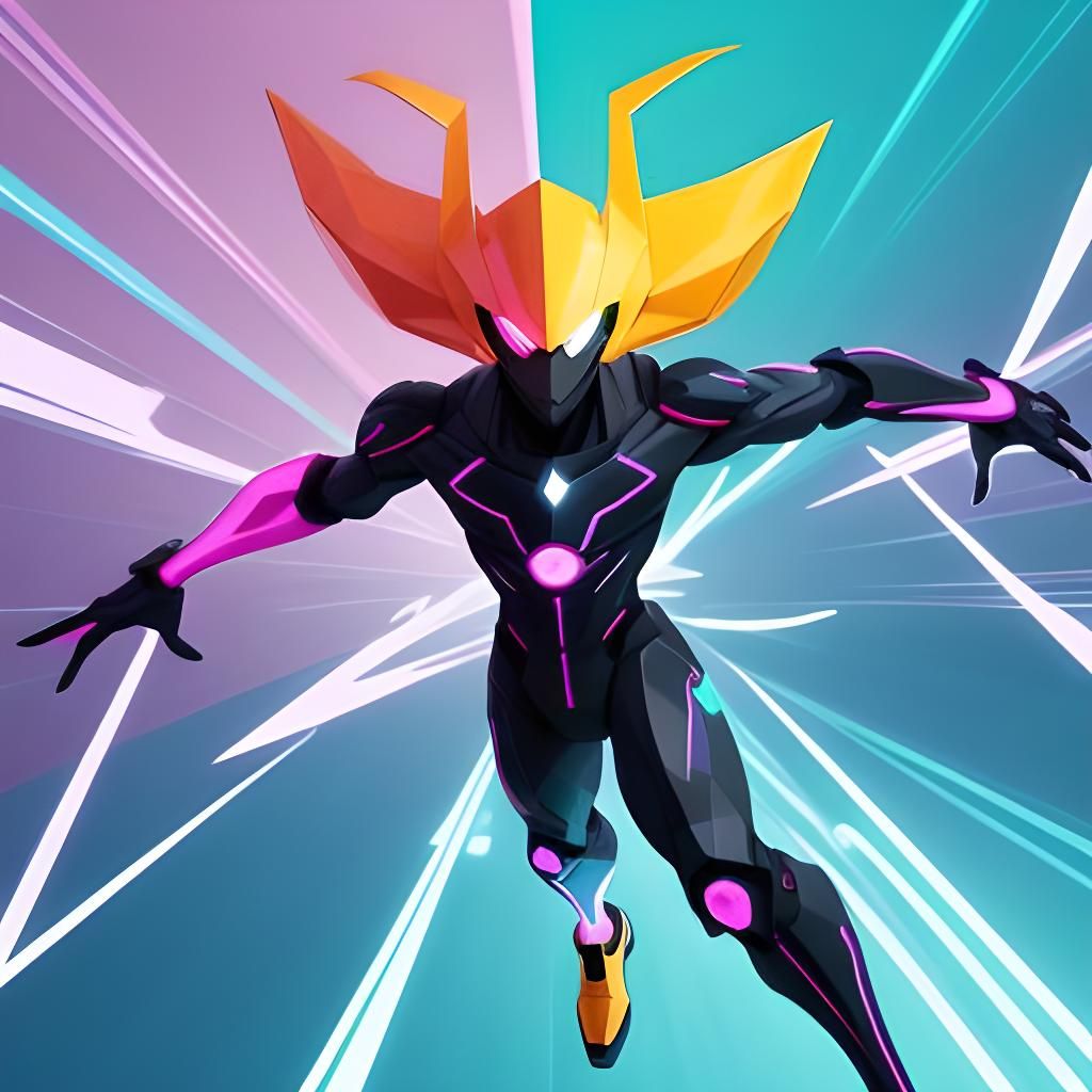 Simple AI-Generated Cartoon Outline