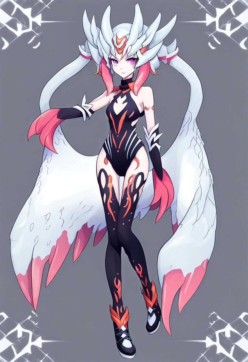 Monster Girl with Tentacle: Light and Seductive