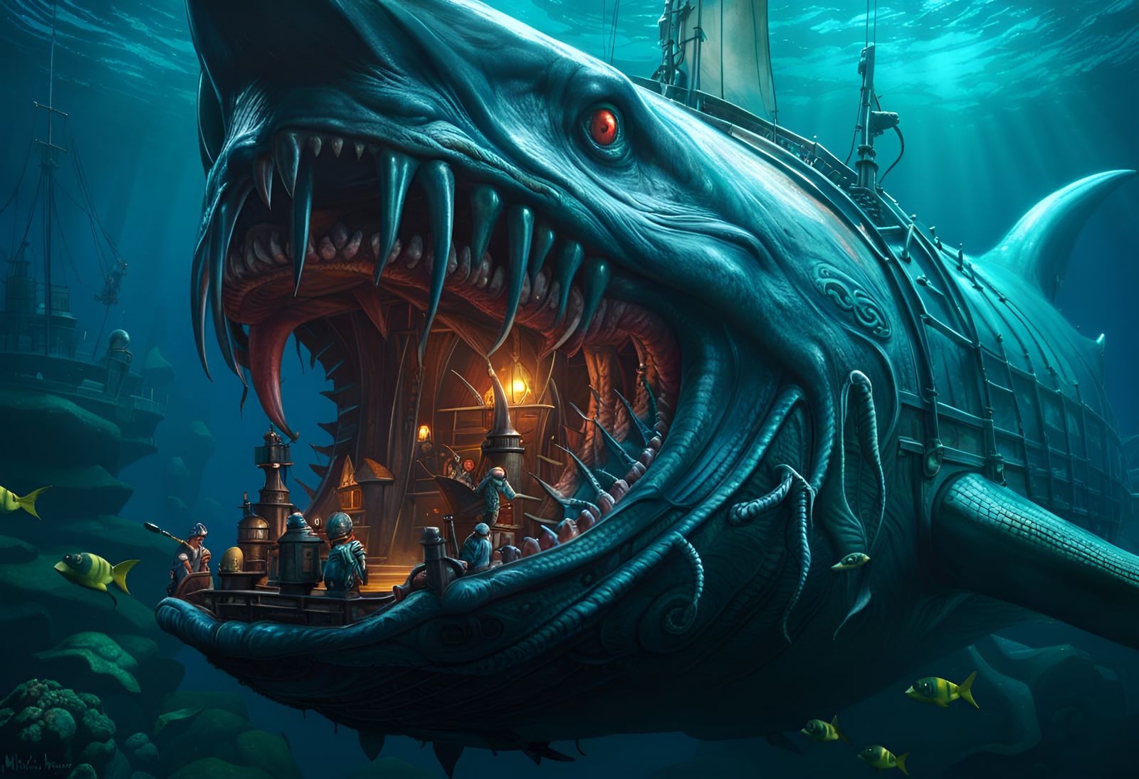 In a world full of fish, be the shark