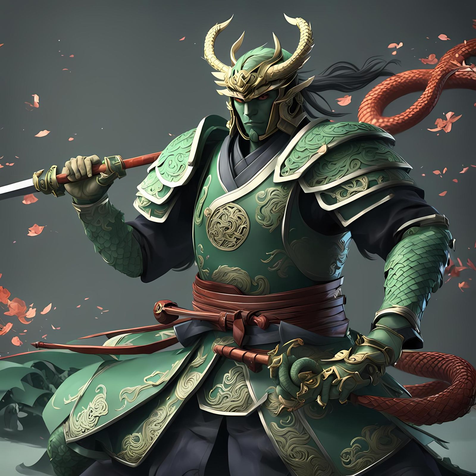 The Jade Samurai - Akuma Shun