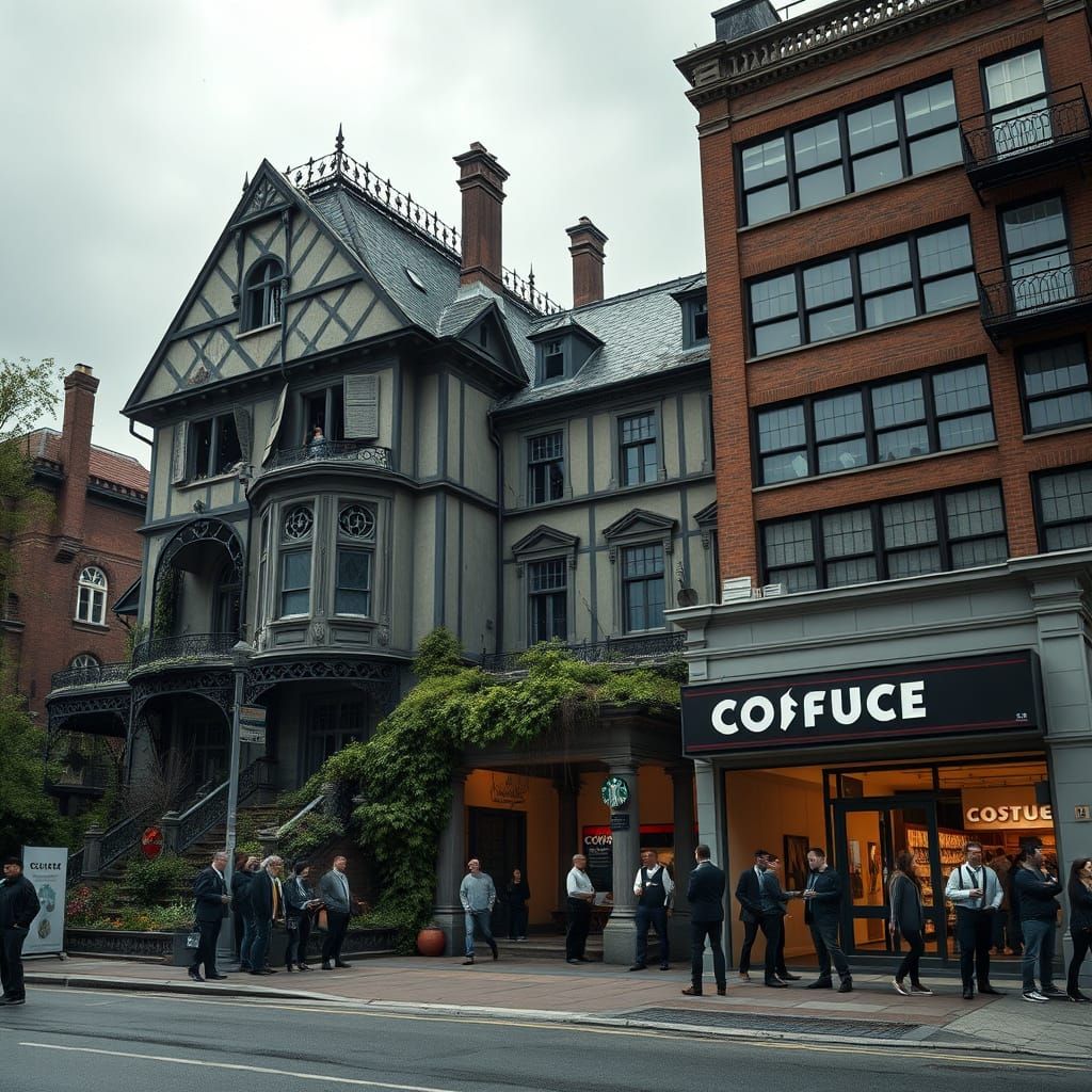 Eerie Juxtaposition of Decadence and Modernity in Fantasy Co...