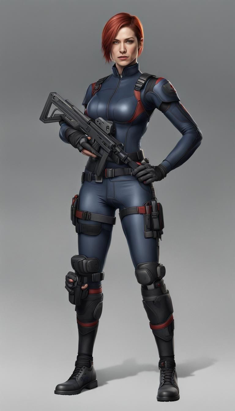 Chyler Leigh as Regina: Hyperdetailed Portrait