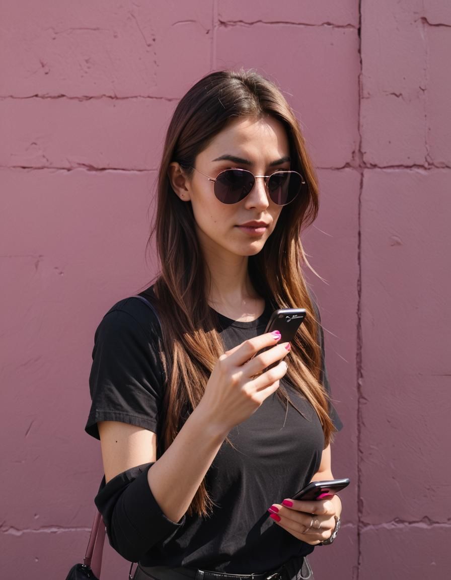 Young Woman in Aviators: 4K Professional Portrait