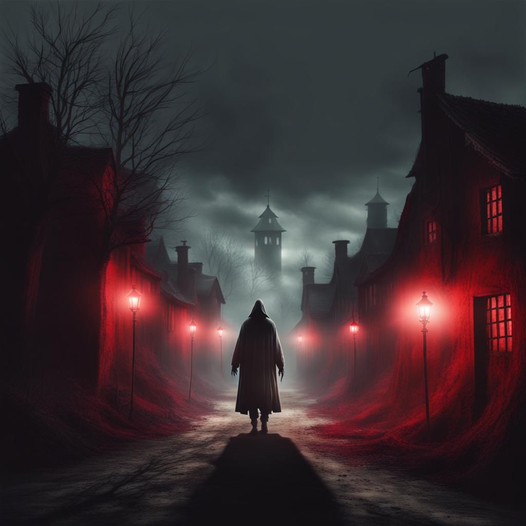 Ethereal Ghost Haunts Post-Apocalyptic Village