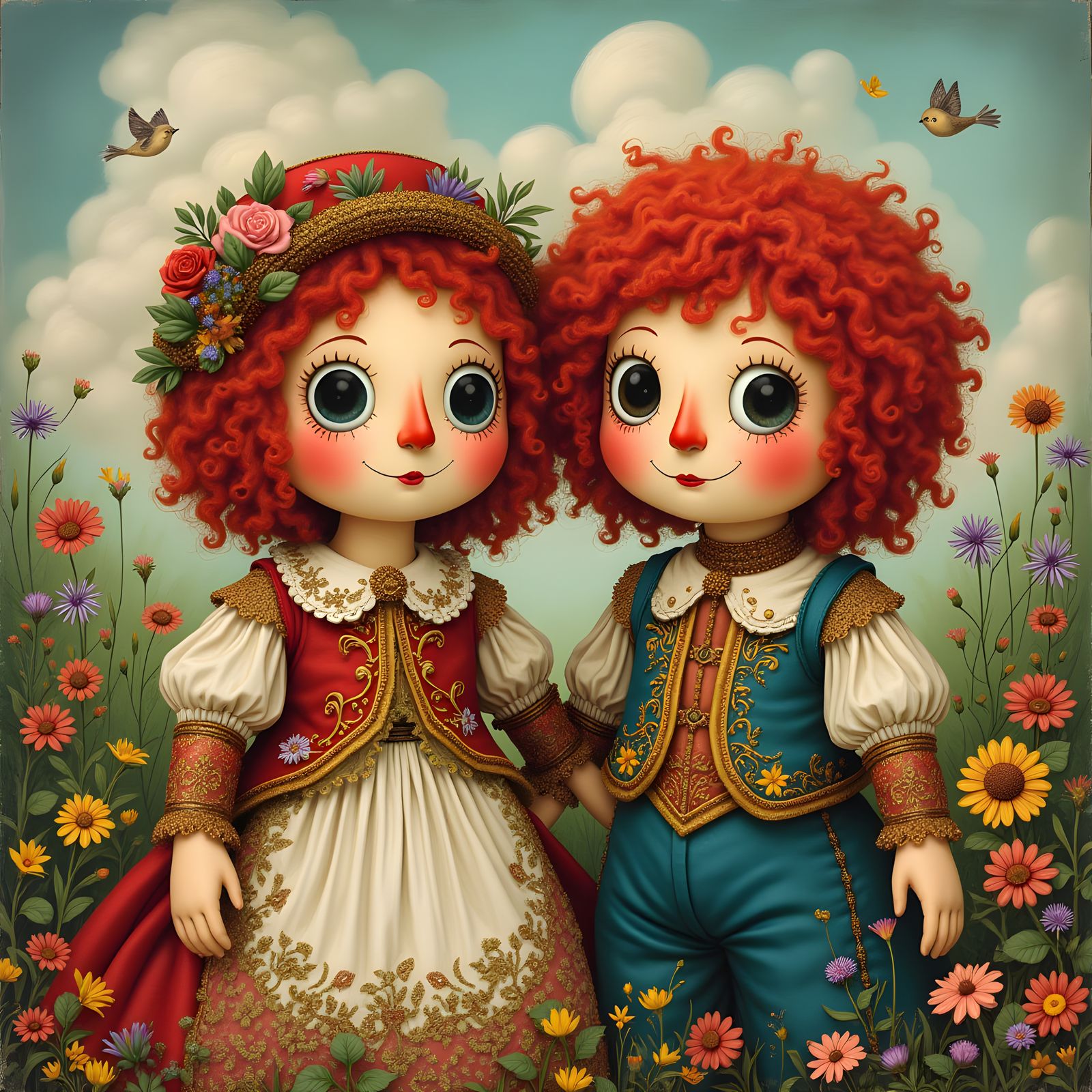 Raggedy Ann and Andy