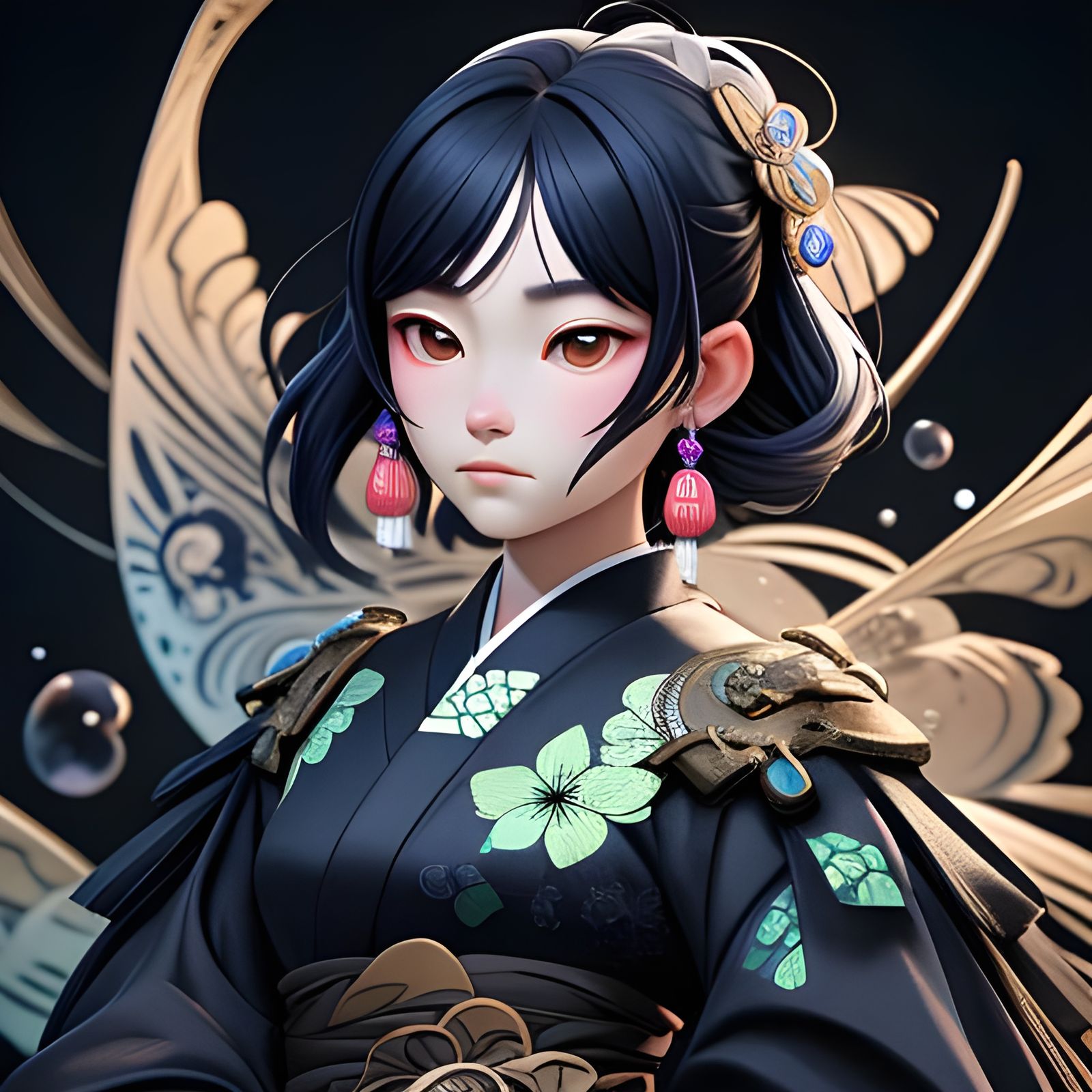 cute expression, expression by Ikenaga Yasunari, Intricate, ...