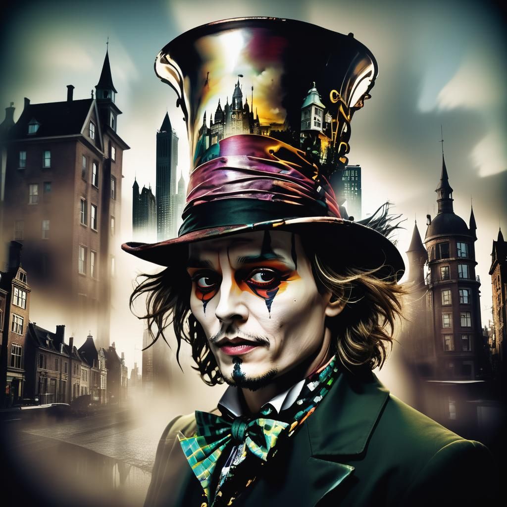Johnny Depp as The Mad Hatter