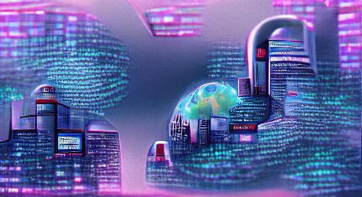 Vibrant Cyberpunk Cityscape at Night