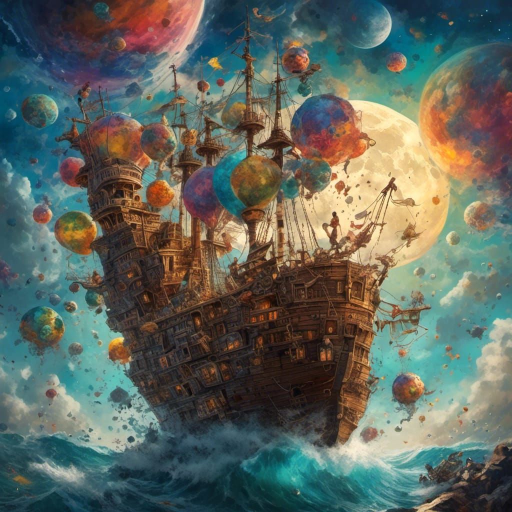 Hyperreal Rocket Mail to the Moon