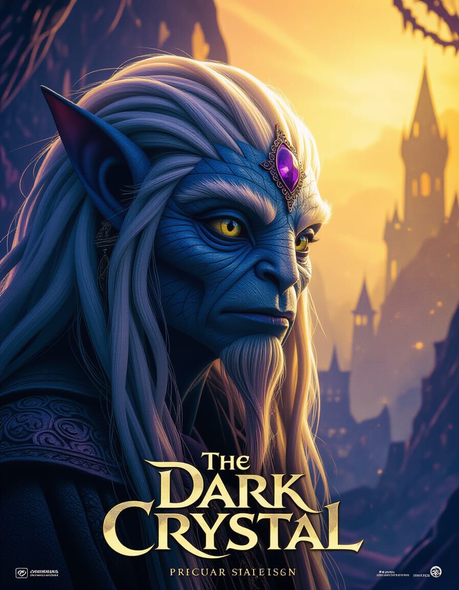 Dark Crystal Reimagined: 2000s Fantasy Movie Poster