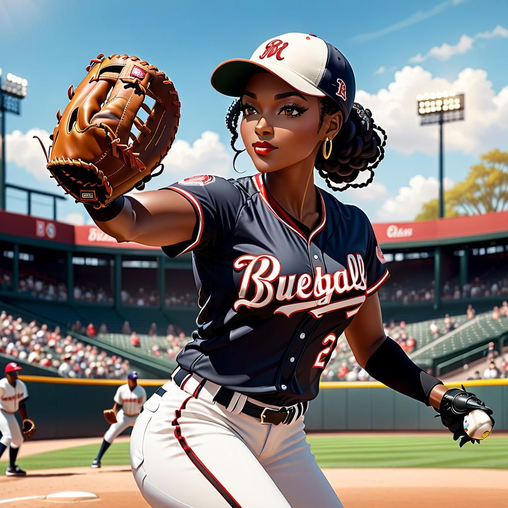 Baseball girl