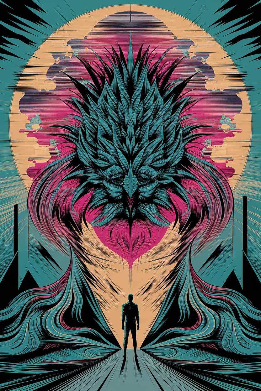 Over-Stimulated Brutalismically Inspired Colourshift Outdate...