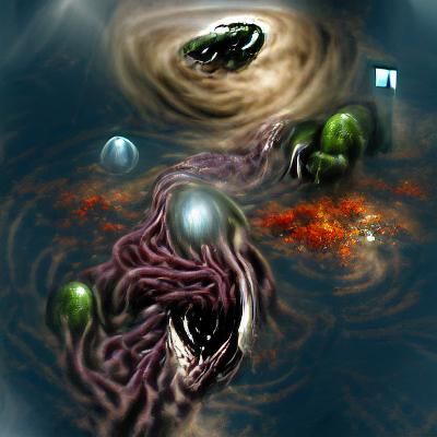 Halo Flood: Eldritch Abomination of Cosmic Horror