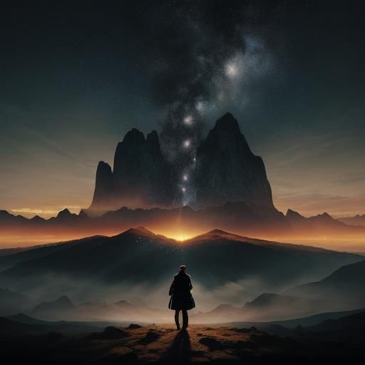 Figures on the Horizon: Courage and Hope