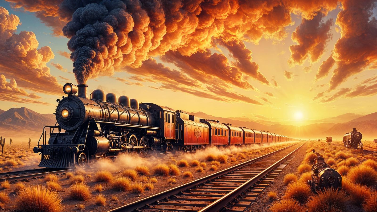 Locomotive Sunrise
