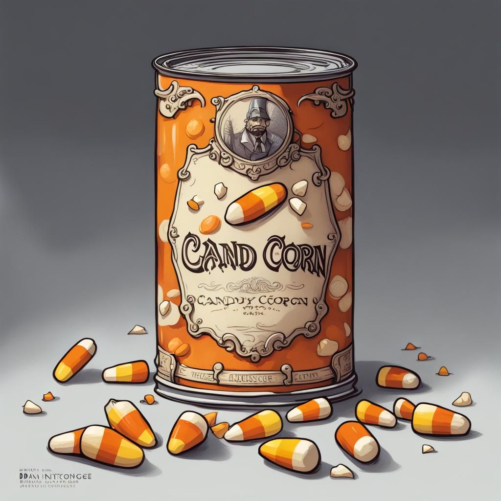 Can of Candy Corn