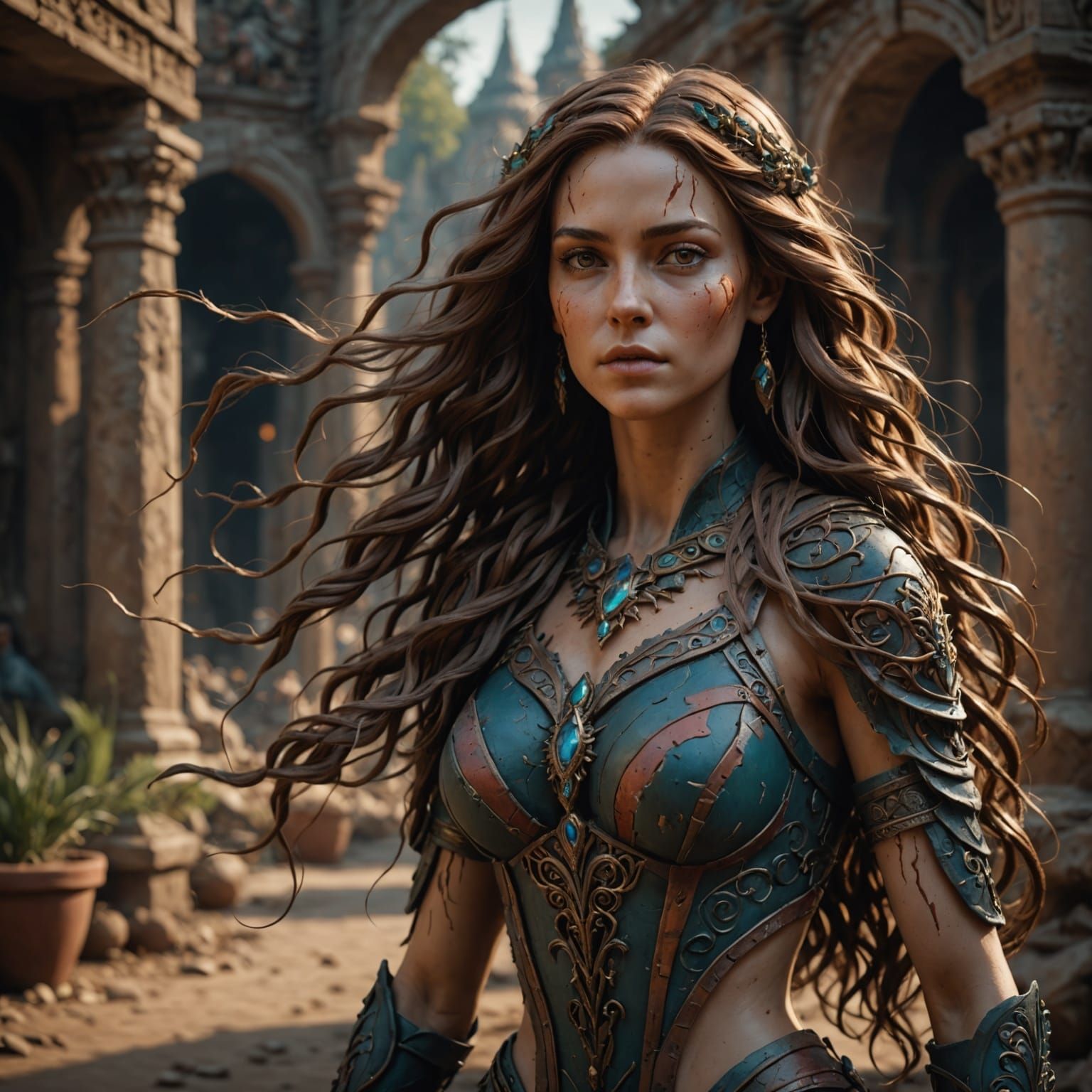 Ethereal Clay Goddess of Fantasy