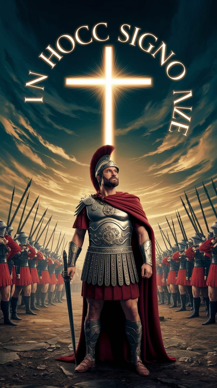 Constantine's Vision Before the Milvian Bridge