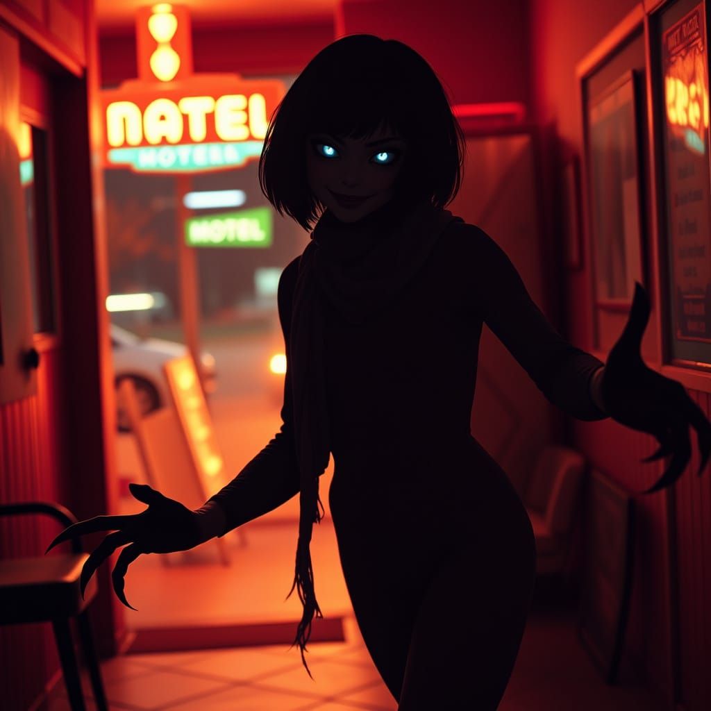 Dark Princess in Film Noir Style