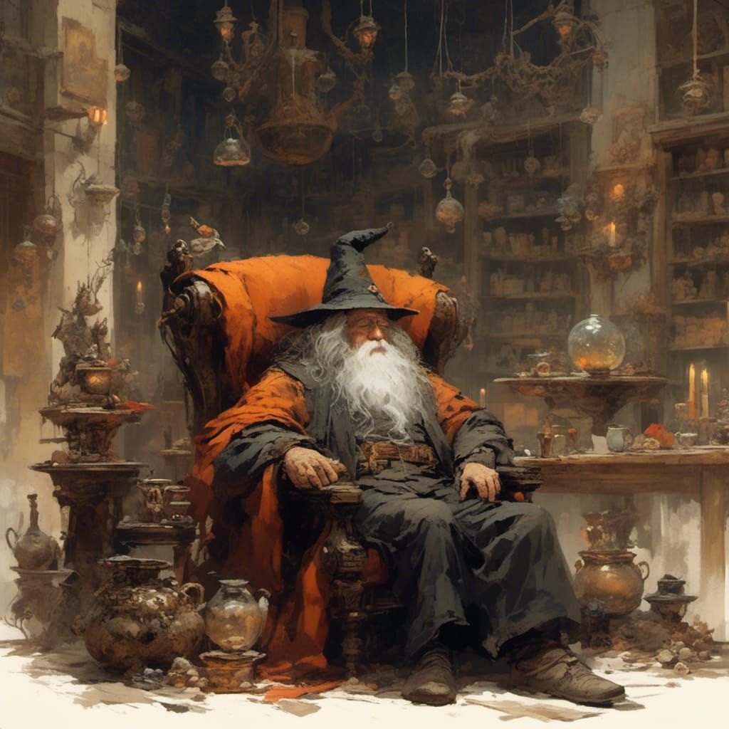 Wizard's Nap: A Study in Scholarly Exhaustion