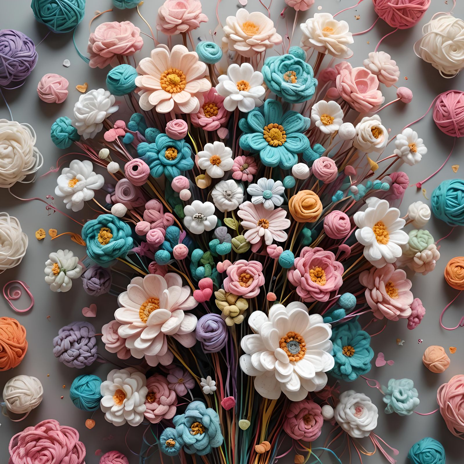 Yarn Bouquet!