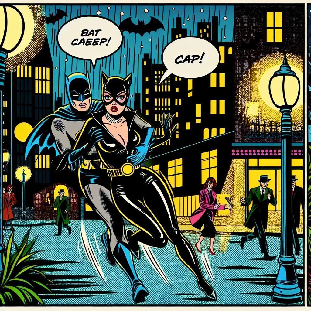 Batman and Catwoman