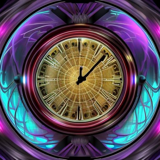 Twisted Time: Temporal Crystal Hypersphere Clocktower:  Obdu...