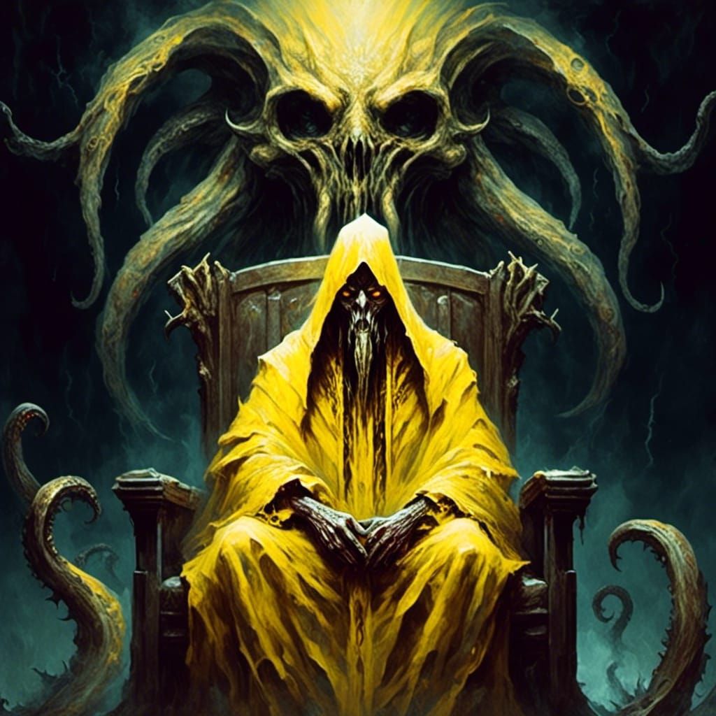 Hastur, Tentacled God in Yellow Robe