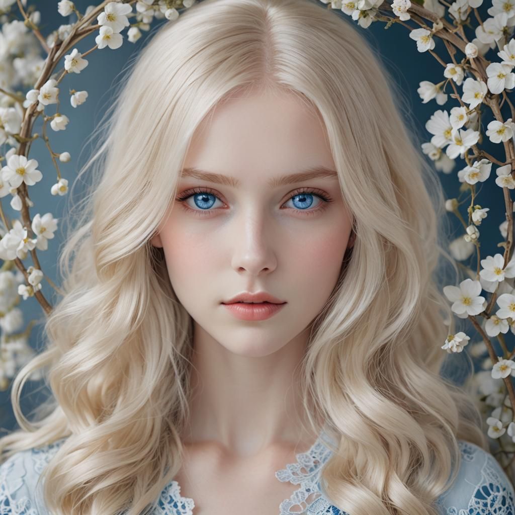 Snegurochka: A Beautiful Maiden with Blue Eyes