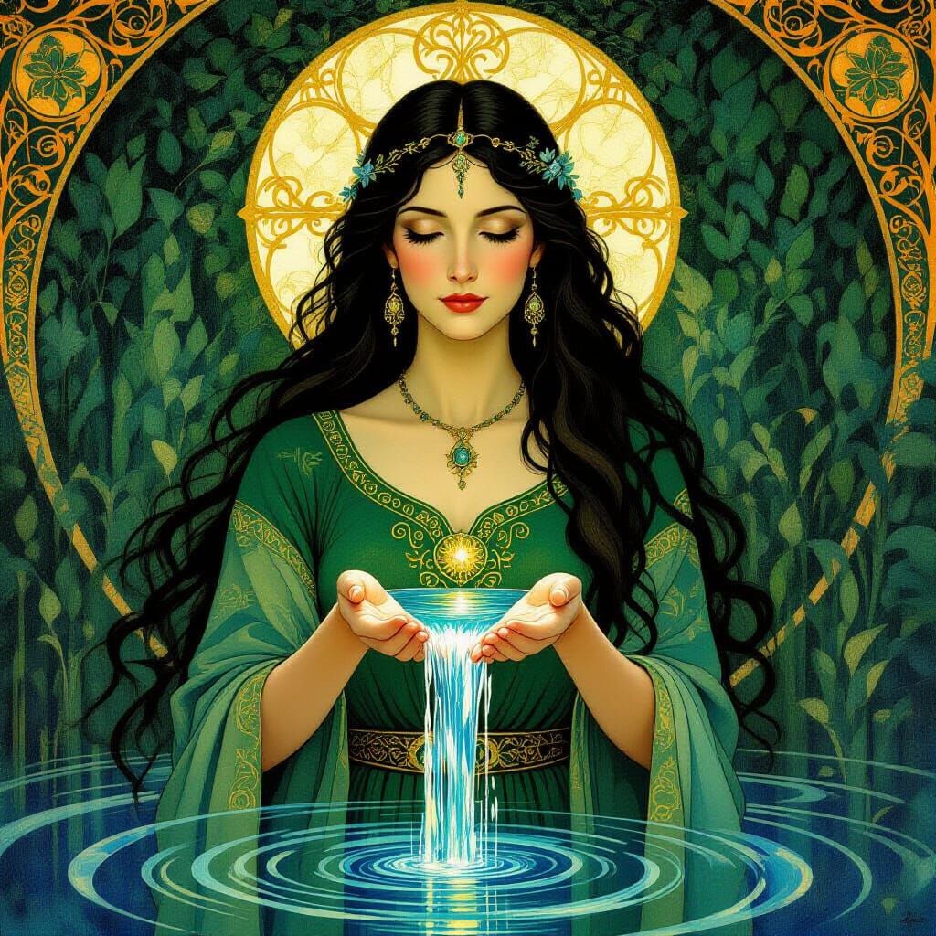 Danu, Celtic Mother Goddess of Fertility and Abundance