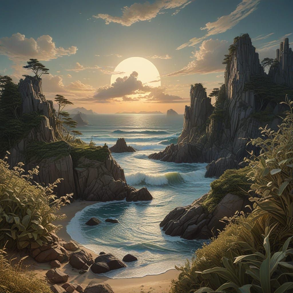 Whispers of the Creator: An Origami Oasis