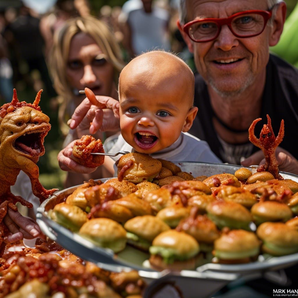 Beelzebub serving Sloppy Joes to all the Little  Goblins at ...