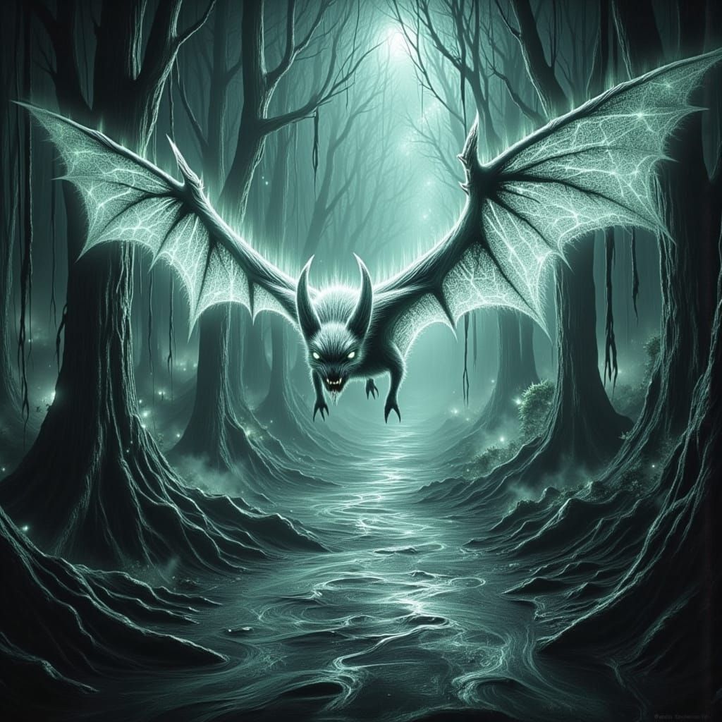 Mirebats: Dark Fantasy Swamp Creatures