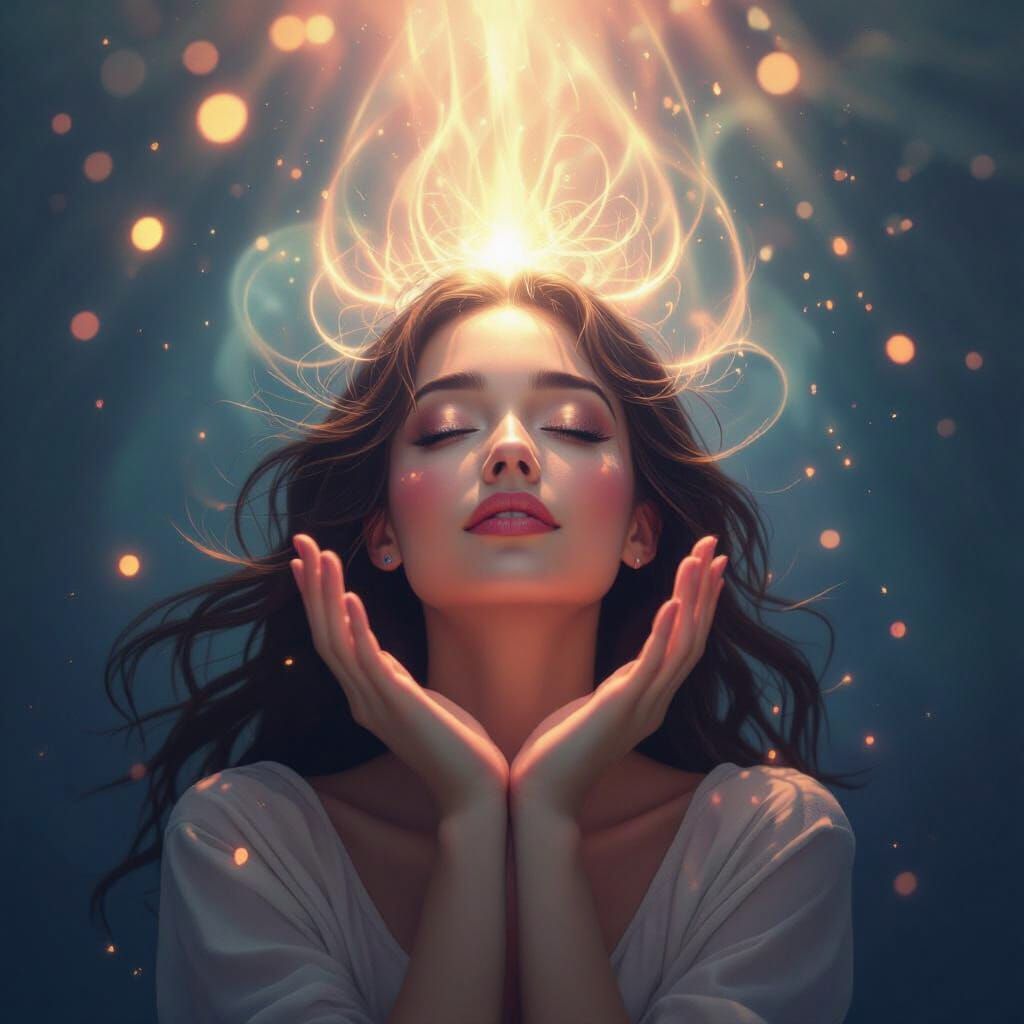 Radiant Soul's Energy: Mystical Light and Love