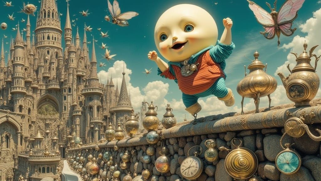 Humpty Dumpty sat on a wall