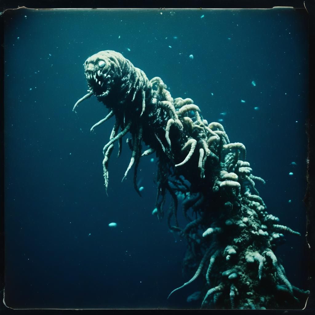 Eldritch Sea Monster in Mariana Trench