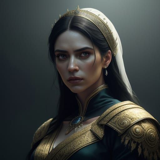 Rosana in Hyper-Realistic Cinematic Portrait