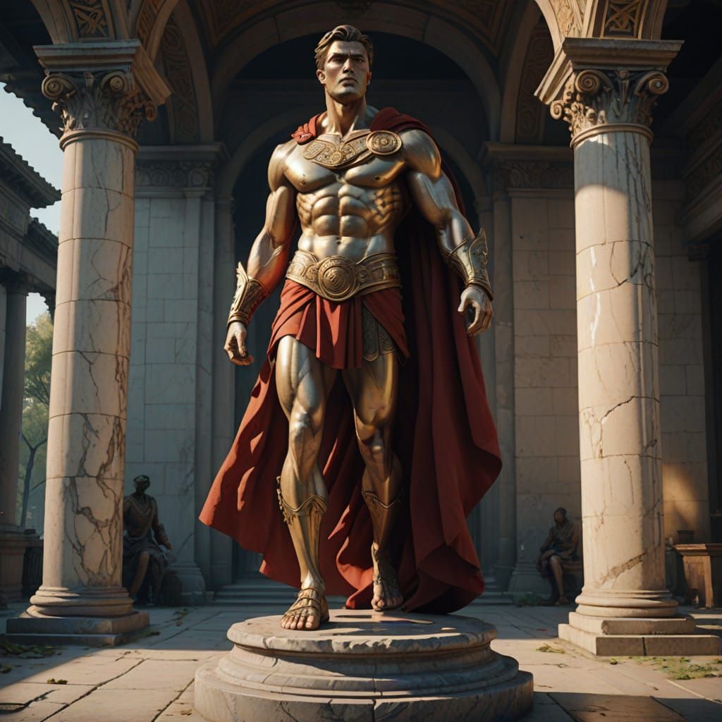 Classical Hero Lifts Vulnerable Figure in Emotional Drama