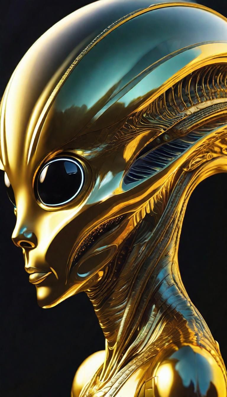 Photorealistic Space Alien: More Beautiful Than Human